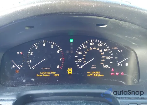 2005 Lexus Ls 430 from USA, damaged, VIN JTHBN36F255013090